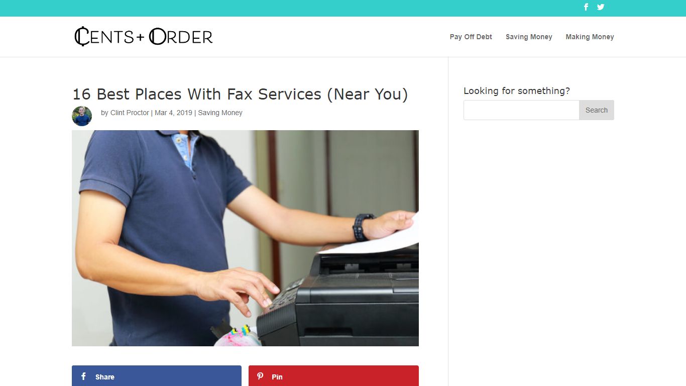16 Best Places With Fax Services (Near You) - Cents + Order